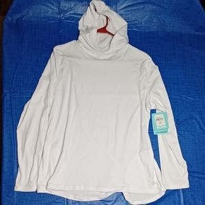 Reel Legends Performance Outfitters Long Sleeve Woman's Hooded Tshirt